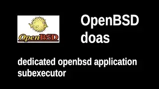 OpenBSD doas (sudo alternative)