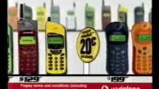Vodafone New Zealand Prepaid Advertisement 2000