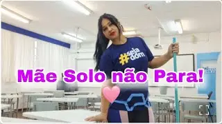 MÃE solo não PARA/MINHA rotina sendo mãe solo e dona de casa🥰