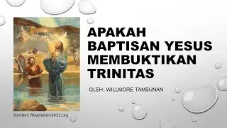 Baptisan Yesus dan Trinitas