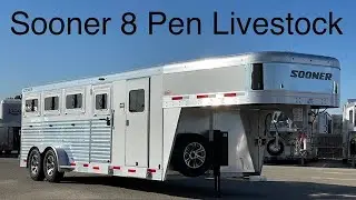 Sooner Select 8 Pen Livestock Trailer