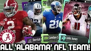 ALL ALABAMA TEAM BUILDER! Madden 18 Ultimate Team