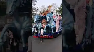 Goa carnival 2025 king Momo #placeswegoexploringtravelvidoes
