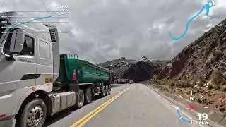 Road Trips - Roads of Per&uacute; - from Casapalca (Lima) to Ticlio (Lima) - GPS - 4K