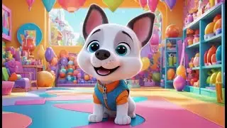 Dog Ears Go Flop Flop Flop | English Nursery Rhyme | Kids Songs | Baby Music