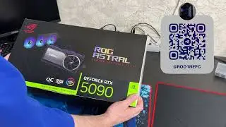 Распаковка 5090 ASUS ROG ASTRAL LC