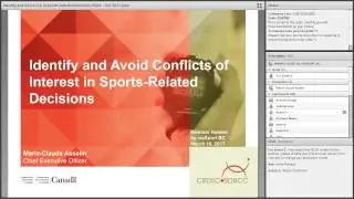 Identify and Avoid Conflicts of Interest in Sport Organizations Webinar