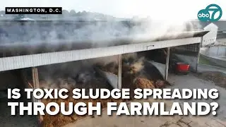 Is toxic sludge spreading through farmland?