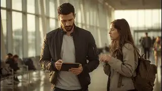 “¿También está perdido, señor?” preguntó la niña pobre al millonario en el aeropuerto — Lo que él...