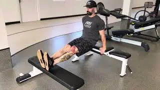 Straight Leg Bench Dips 