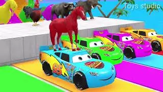 Long side game with Gorilla elephahte and animals