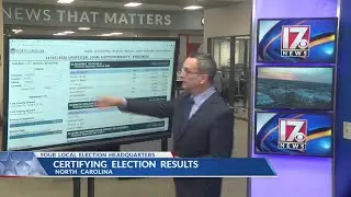 North Carolina election results certified, more than 5.5 million ballots cast