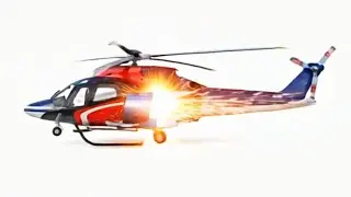 Transformation of Helicopter Models  🚁 ANIMATION