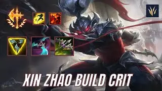 XIN ZHAO JUNGLE S15 : BUILD NAVORI CRIT JE TRAIN UN BUILD ATYPIQUE