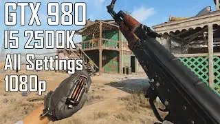COD Black Ops Cold War GTX 980 | i5 2500k 4.9 GHz | 1080p All settings