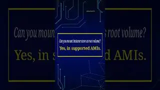 Can you mount instance store as root volume?