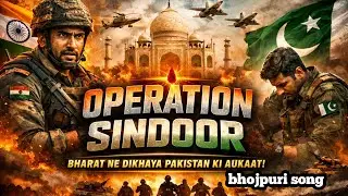 Operation Sindoor | Powerful Bhojpuri Patriotic Song 2026 | Bharat’s Bravery