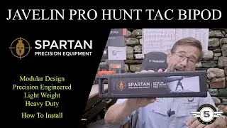 Spartan Precision Equipment Javelin BiPod Pro Hunt Tactical  The Swiss Army Knife of BiPods