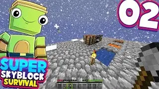 🐢  BRANCHING OUT! - Ep 2 - Supofome's Super Skyblock Survival (Minecraft Skyblock Lets Play)