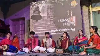 Natyasruti group at 'Gudiya Sambrama 2026' at Sri Sringeri Sarada Mutt Bangalore on 17th Jan 2026