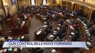 Gun control bills move forward in Virginia