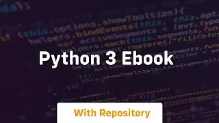 python 3 ebook