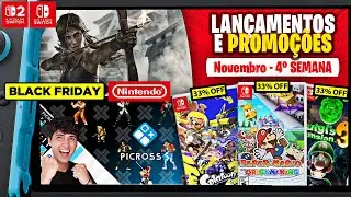 FINALMENTE PROMO&Ccedil;&Otilde;ES DA NINTENDO NA BLACK FRIDAY 2025 | Lan&ccedil;amentos e Promo&ccedil;&otilde;es Nov 4