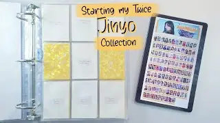 Starting my twice Jihyo photocard collection |Setting up my kpop binder|