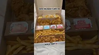 Come big back it with me #bigback #kfc #foodie #fastfood #pov #munchies