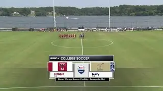 Highlights: Navy Women's Soccer vs. Temple (8/17/25)