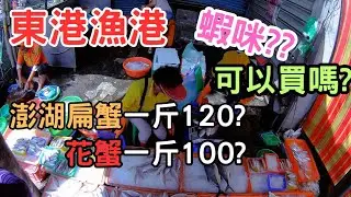 〔東港漁港〕東港漁港花蟹一斤只賣100元？澎湖的扁蟹一斤也只要120元？真的嗎？／台語／