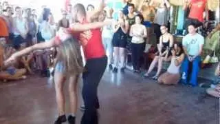 Zouk: Gilson Damasco e Natasha Terekhina (Holanda) no V Bergs's Congress