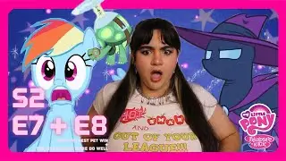 they HATE to see a diva winning... | FIRST TIME WATCHING MLP FRIENDSHIP IS MAGIC | S2 EPS 7&8