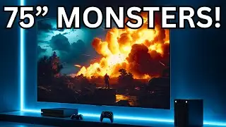 Best 75-inch TVs for Gaming [2025] | Huge Screens, Zero Compromises!