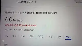 🔴 Briacell Therapeutics Corp BCTX Stock Trading Facts 🔴