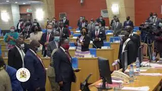 President Chakwera answer questions from legislators