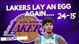 LAKERS LAY AN EGG VS HORNETS.... GABE HAS TO GOOO!!!!!!