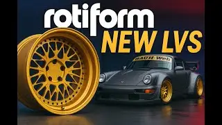 Rotiform LVS | 3pc Forged Aluminum Wheels | 18x10.5 18x13