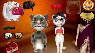 talkingtom ke Dulha Dulhan ke makeup video @bsbillu  #billucomedy @chhotabillu #talkingtom #billa
