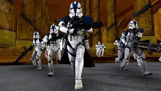 SW:BF 2 Clone Wars Extended - Jedi Temple - Order 66 - Peace, Freedom, Justice, and Security side