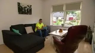 Man bijt hond trekker