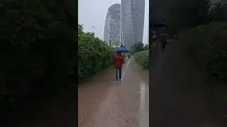 Unpredictable Weather in Milan Italy.