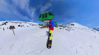 BINDINGLESS SNOWBOARDER