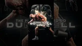 The PERFECT Dumbbell Row 🔥 BEST Guide Ever Made