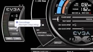 Разгон GeForce GTX TITAN с помощью EVGA Precision X 4.0.0