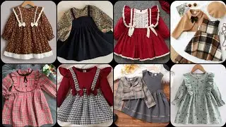 New Winter Special Frock Design 2025-26 For Baby Girl/BabyGirl Frock Designs/cute girl Frock design