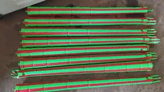 Double Colour Brooms 🥢 Pipe Making Machines Manufacturer || Zhadoo Pipe Machine #zhadoopipe #blow 