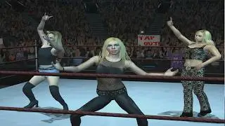 John Cena vs. The Queens | Bad Blood | Dirty Divas | Mixed Wrestling | WWE Smackdown! vs Raw