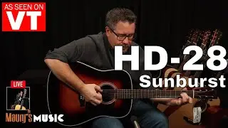 Martin Guitar DEMO | HD-28 Sunburst #2654870 - as seen on Virtual Tour!