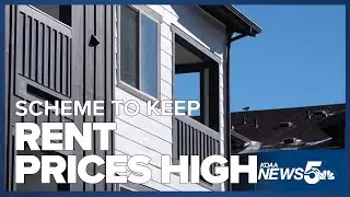 Landlord companies are being sued for a scheme to keep rent prices high and competition low